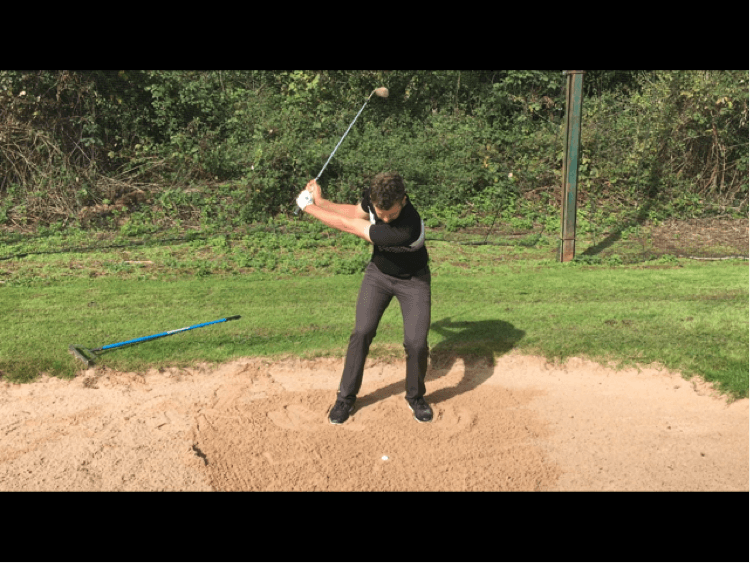 Greenside bunker lie lesson with Bristol Golf Pro Alex Munro part 2