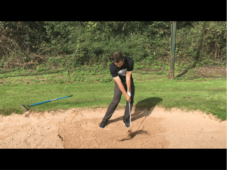 Greenside bunker lie lesson with Bristol Golf Pro Alex Munro part 3